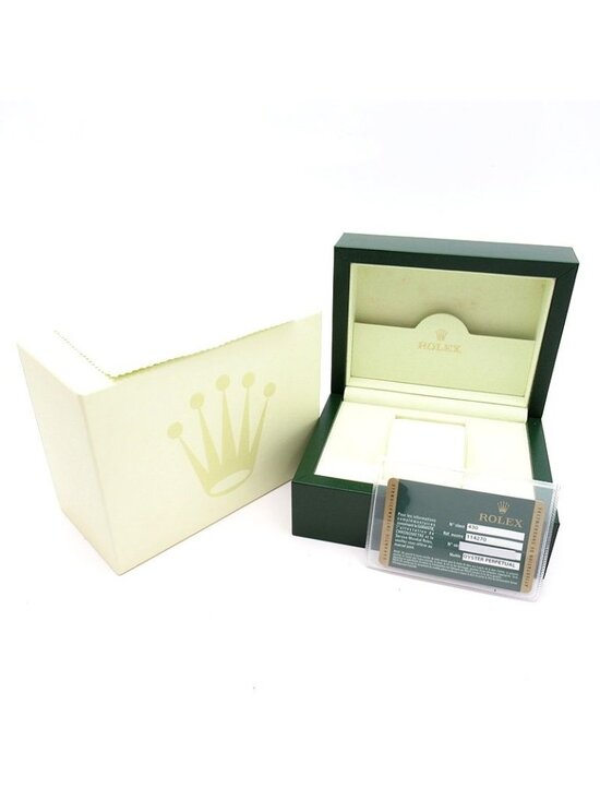 Rolex Roulette Box SS Watch Black Polished main image 2